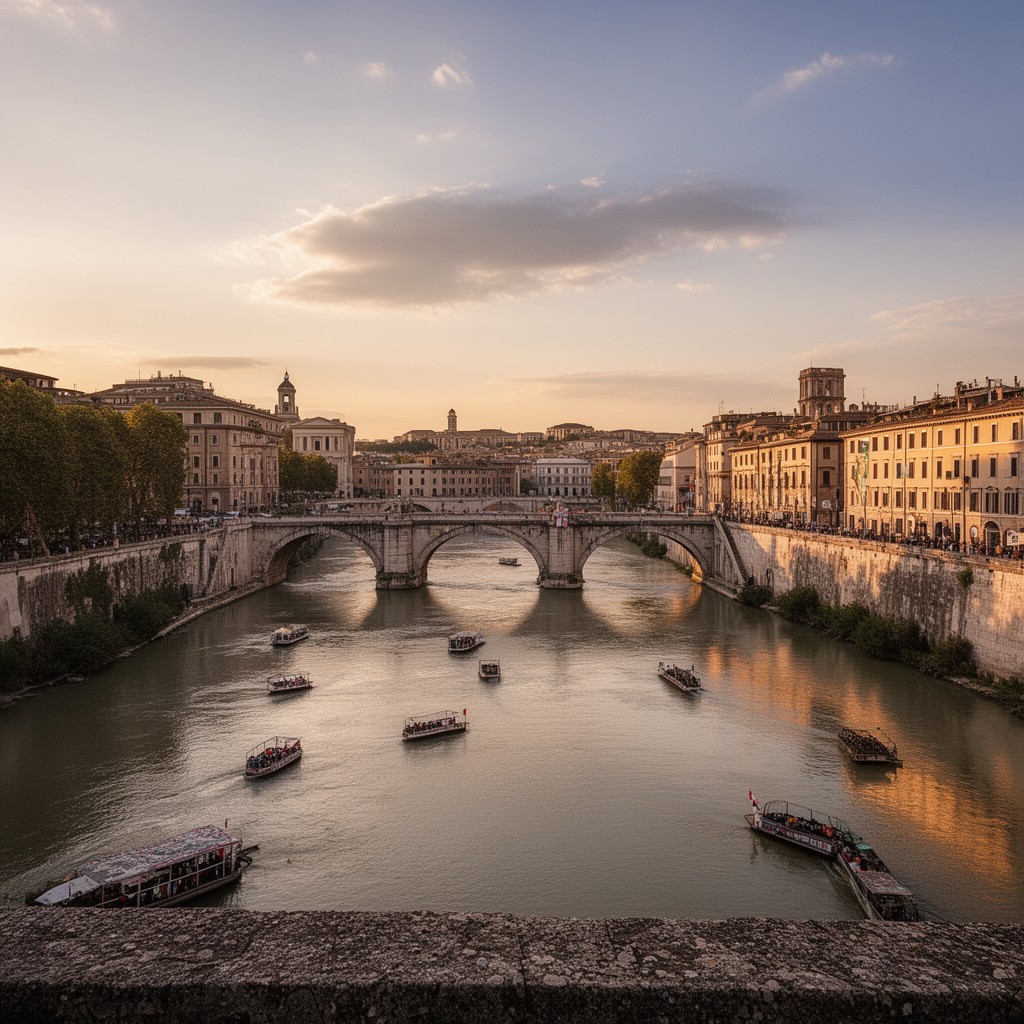 AI-generated illustration of Tiber
