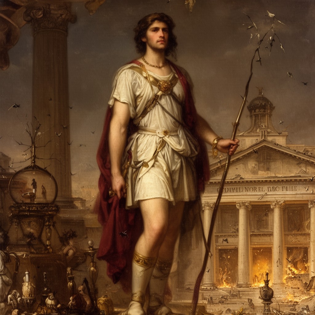 AI-generated illustration of Nero