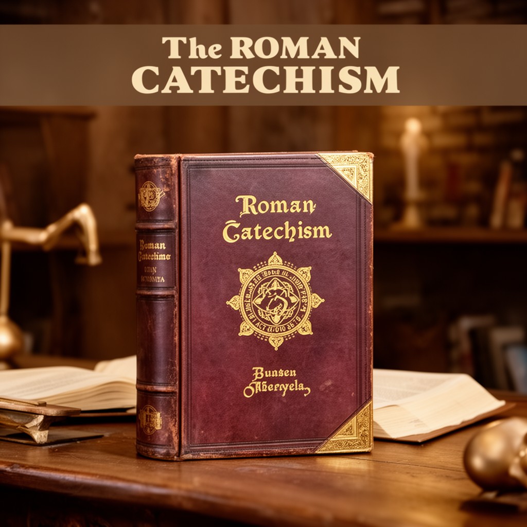 AI-generated illustration of Roman Catechism