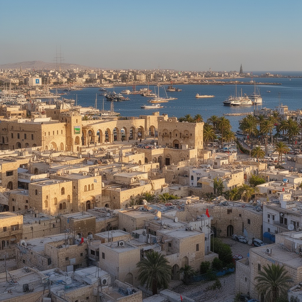 AI-generated illustration of Tripoli