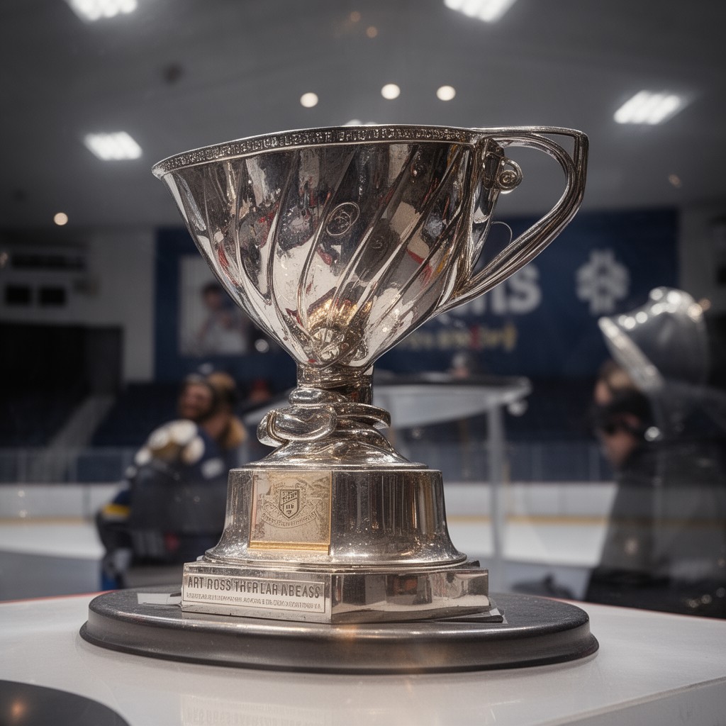 AI-generated illustration of Art Ross Trophy
