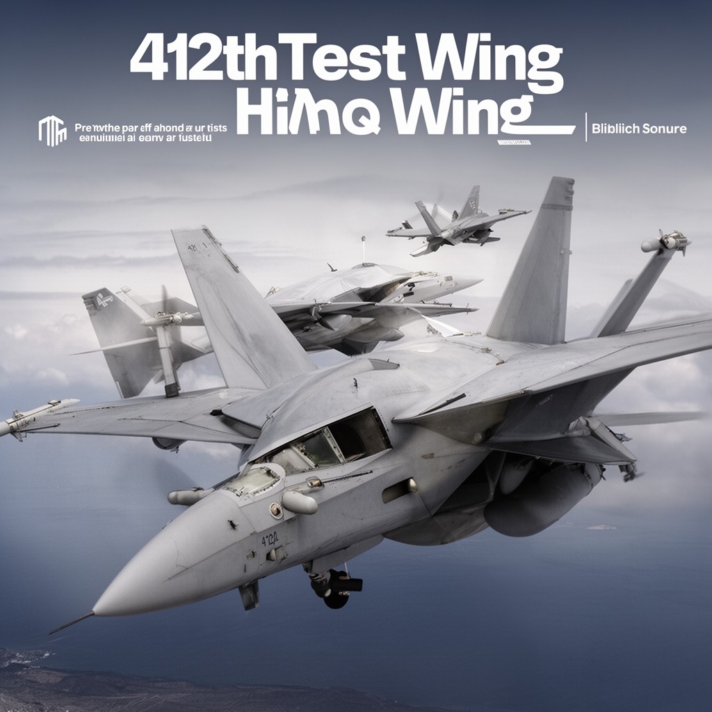 AI-generated illustration of 412th Test Wing