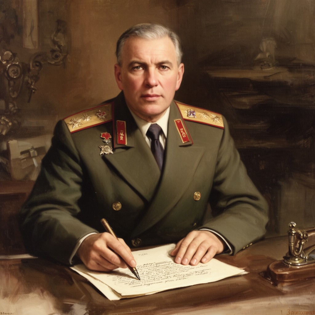 AI-generated illustration of Ivan Susloparov