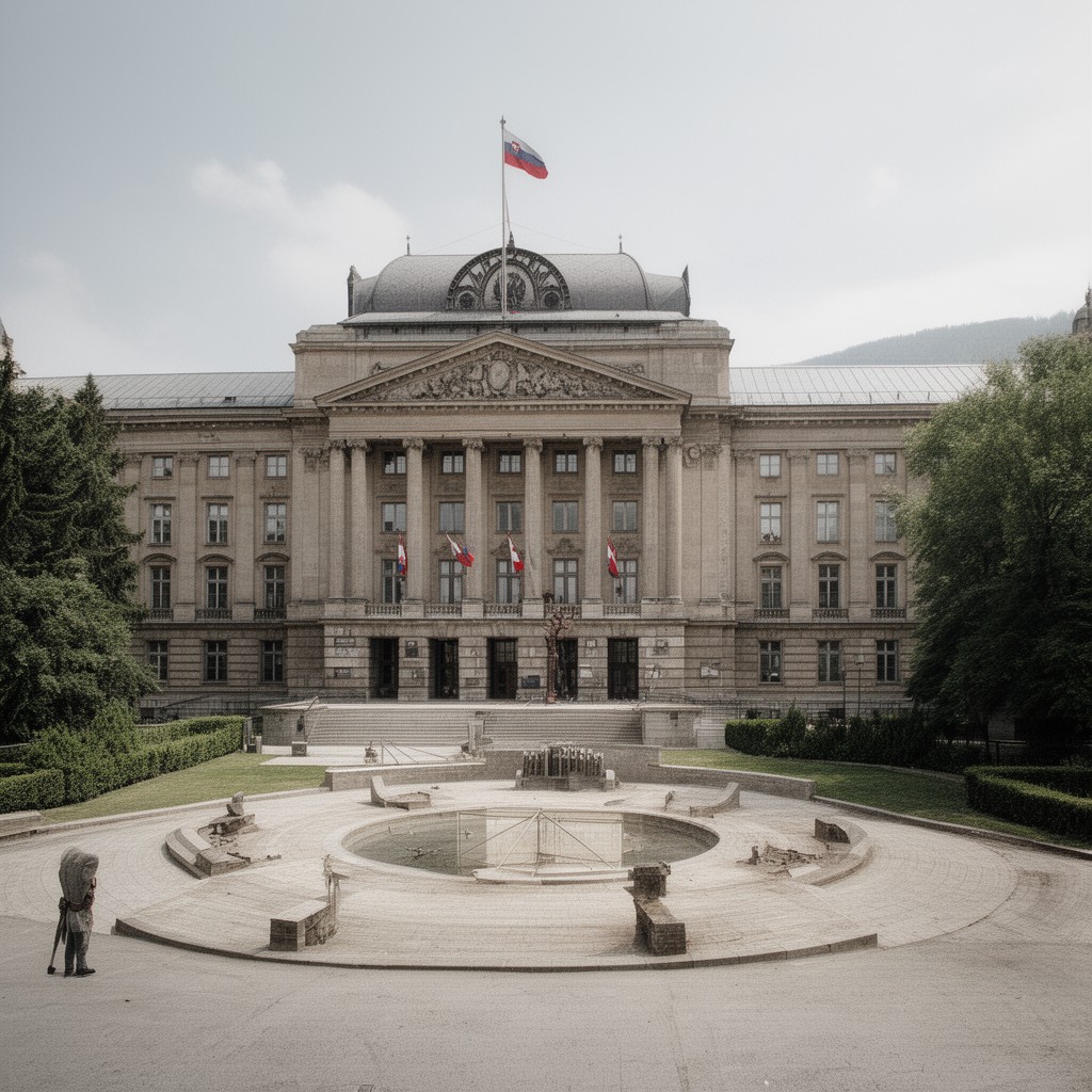 AI-generated illustration of Slovak Assembly