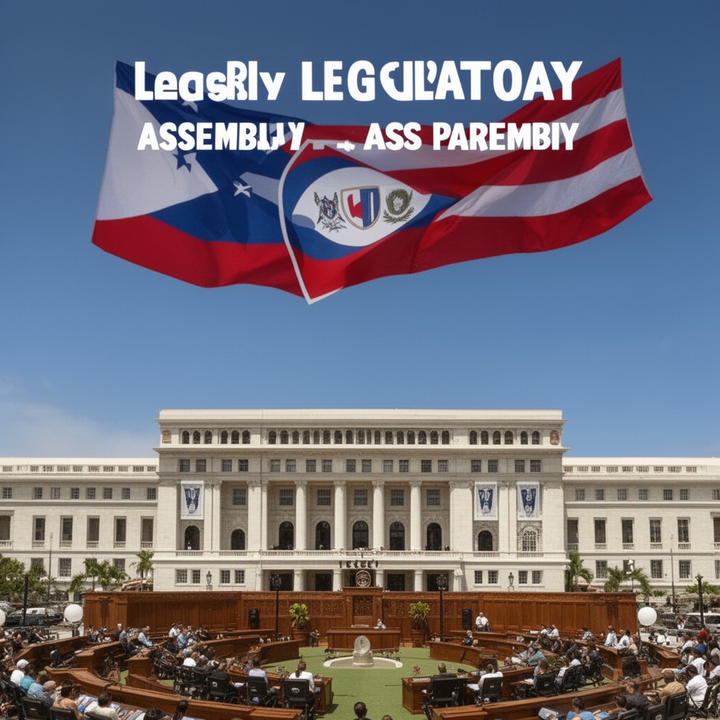 AI-generated illustration of Legislative Assembly of Puerto Rico