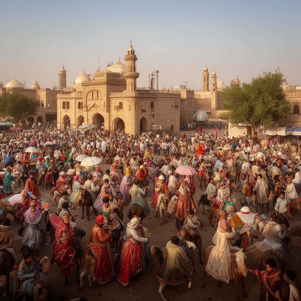 AI-generated illustration of Sindh
