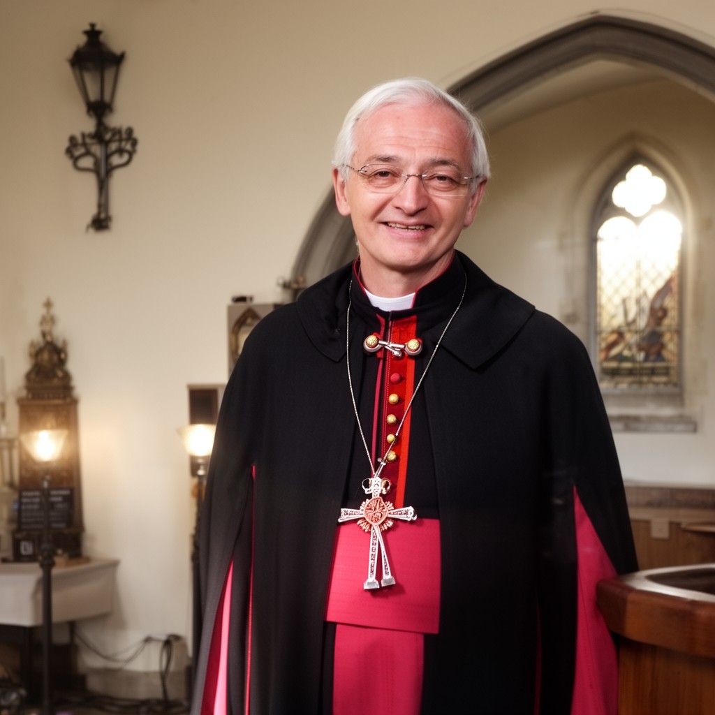 AI-generated illustration of Archbishop of Canterbury