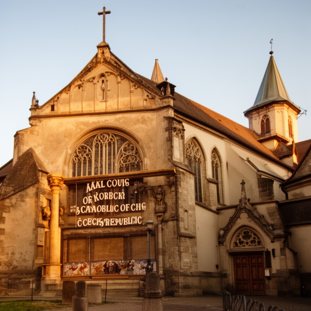 AI-generated illustration of Old Catholic Church of the Czech Republic