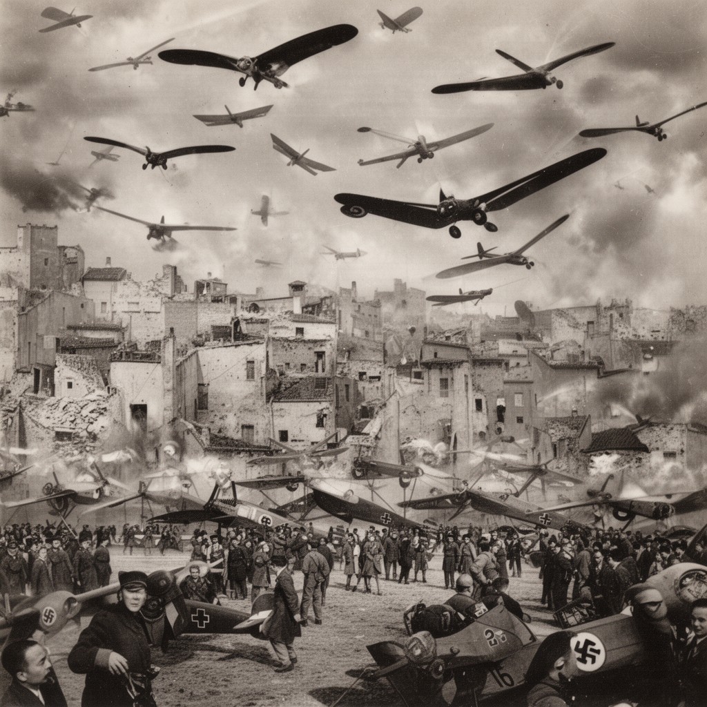 AI-generated illustration of Condor Legion