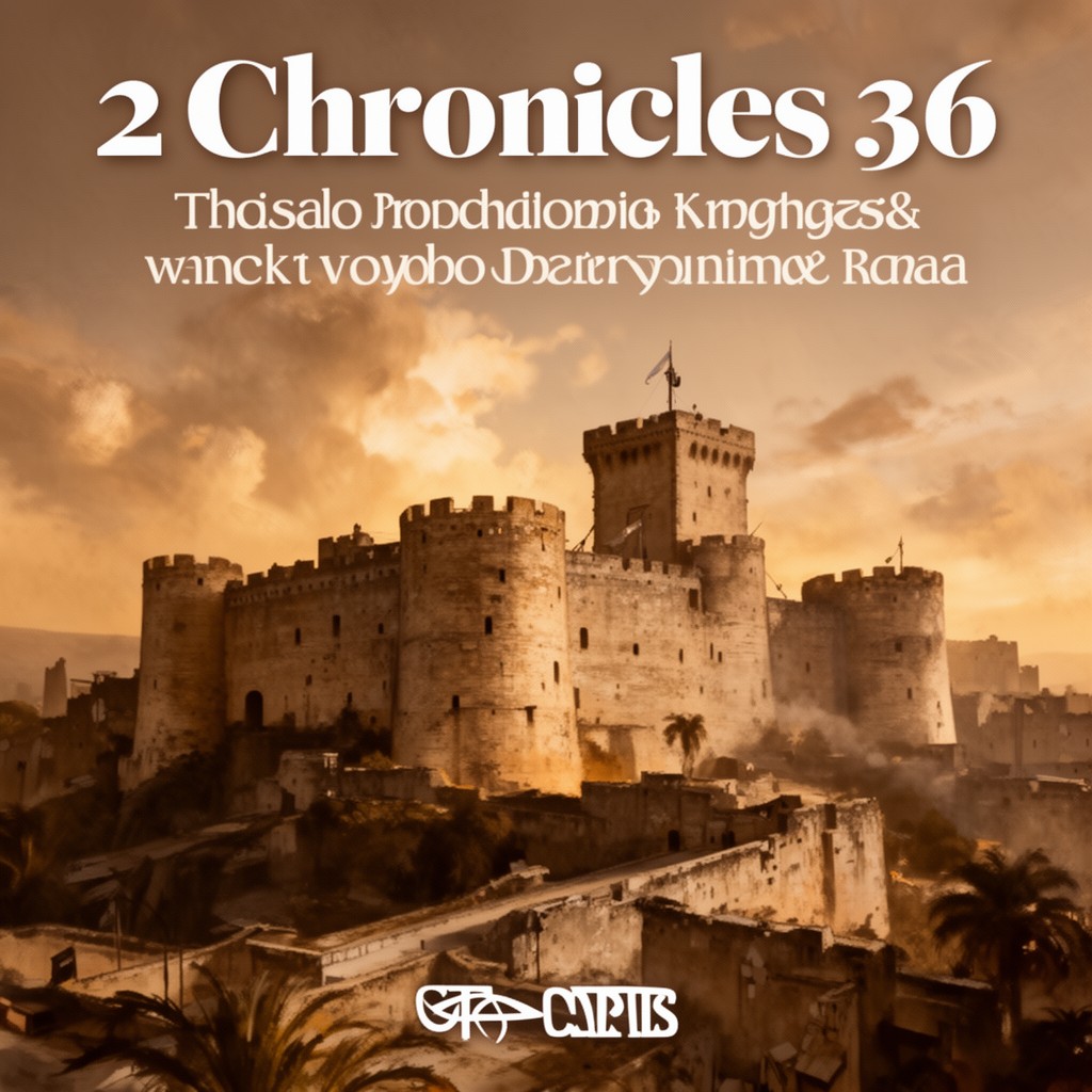 AI-generated illustration of 2 Chronicles 36