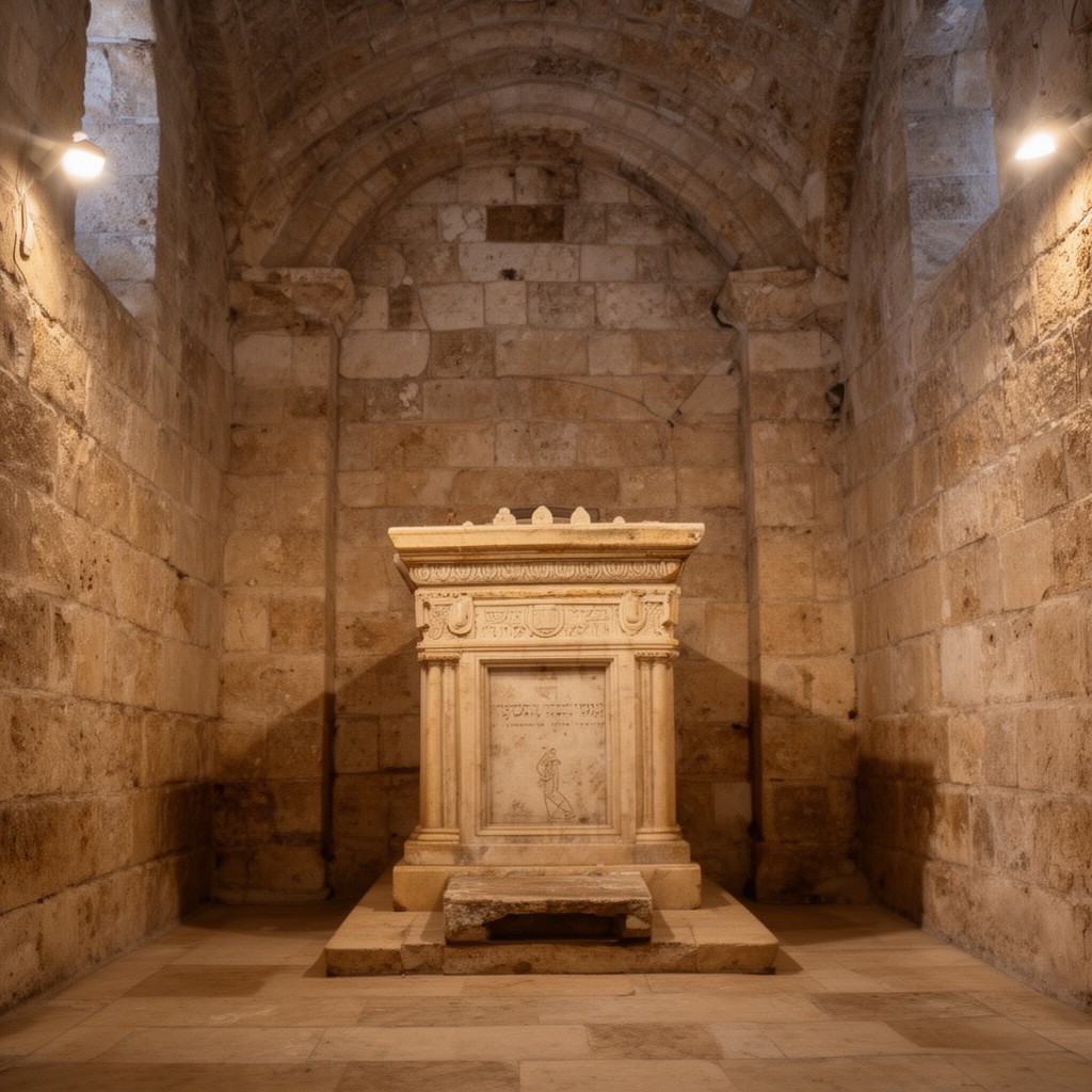AI-generated illustration of Tomb of Maimonides