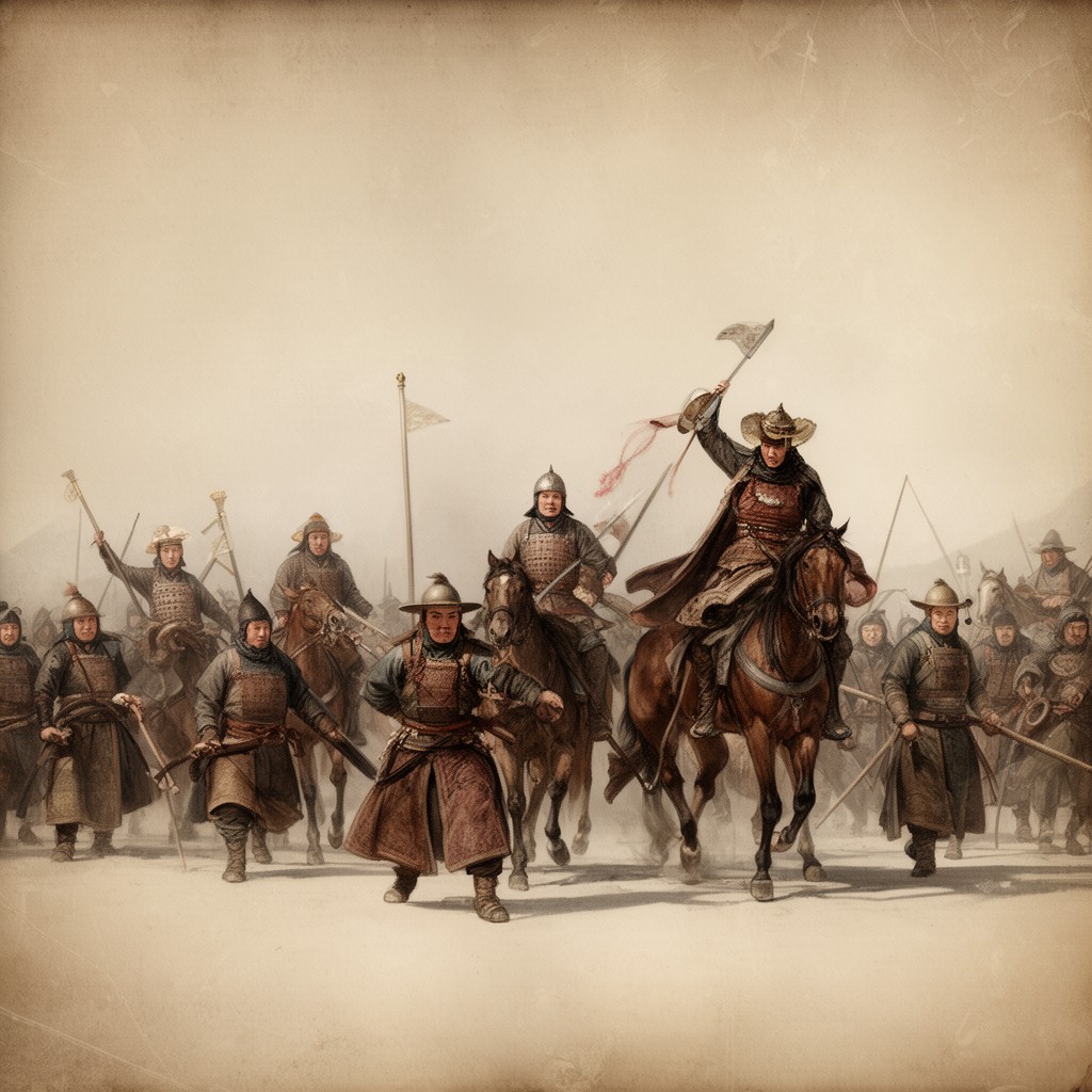 AI-generated illustration of Mongol