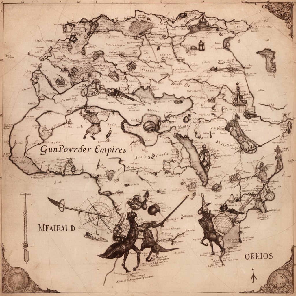 AI-generated illustration of Gunpowder Empires