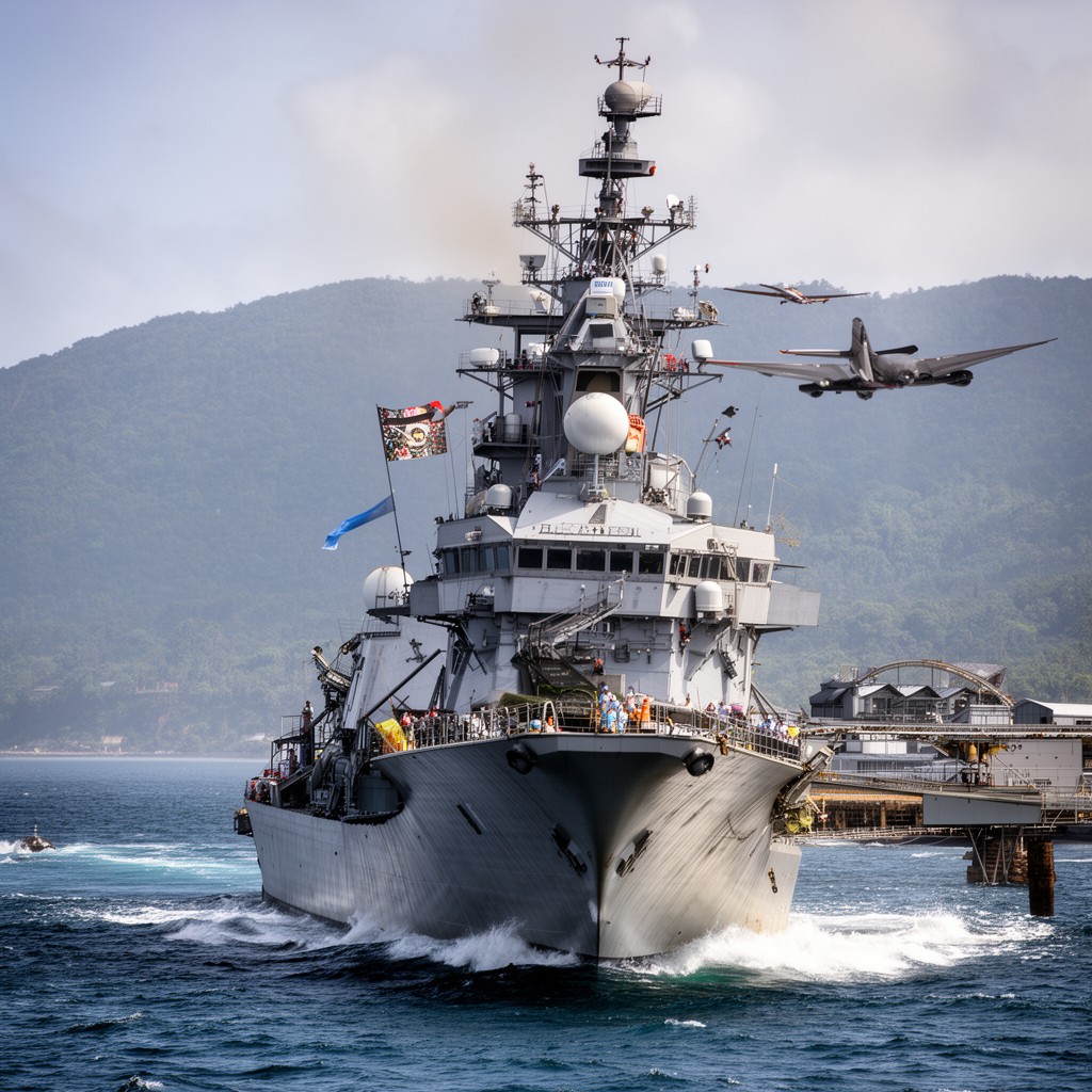AI-generated illustration of Andaman and Nicobar Command