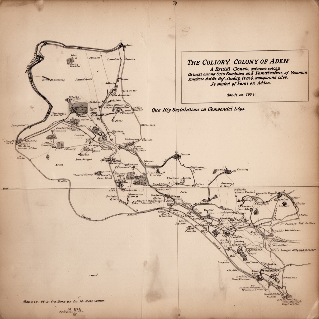 AI-generated illustration of Colony of Aden
