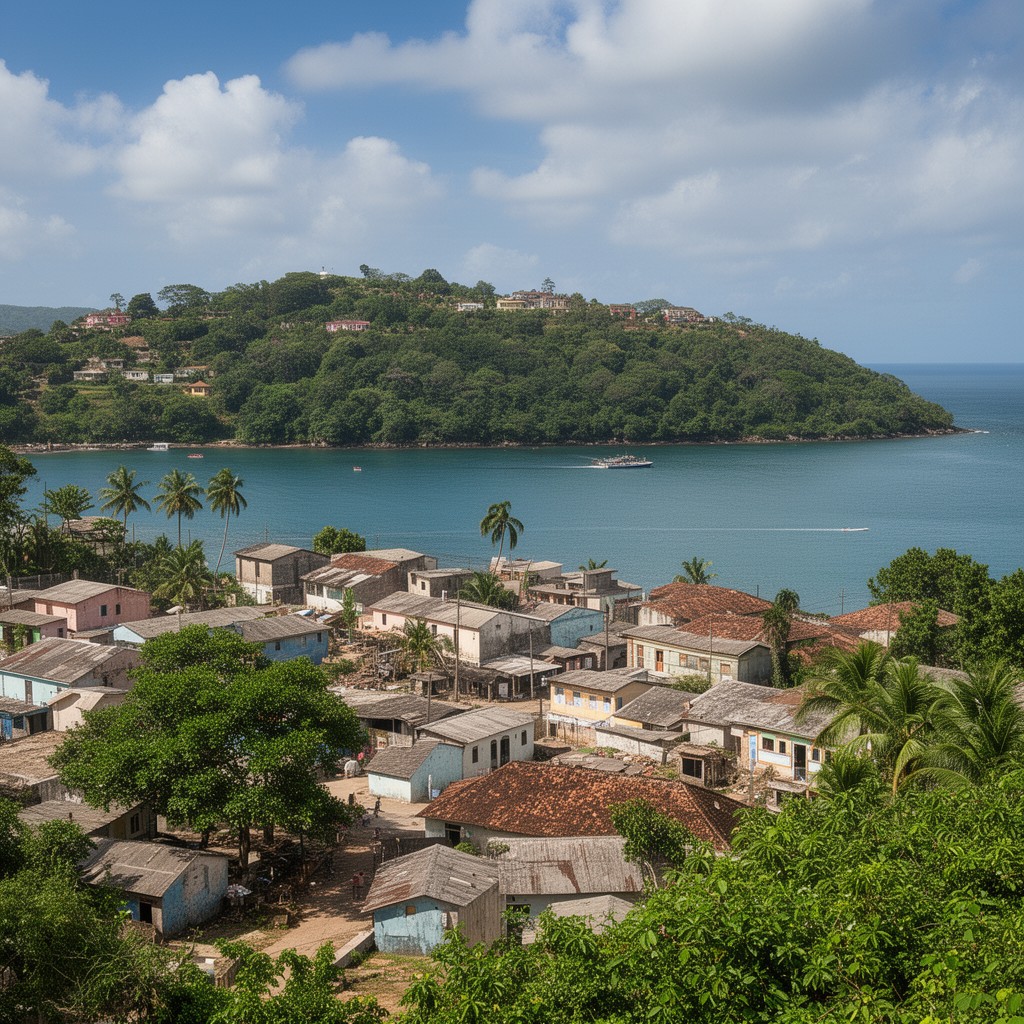 AI-generated illustration of Morant Bay