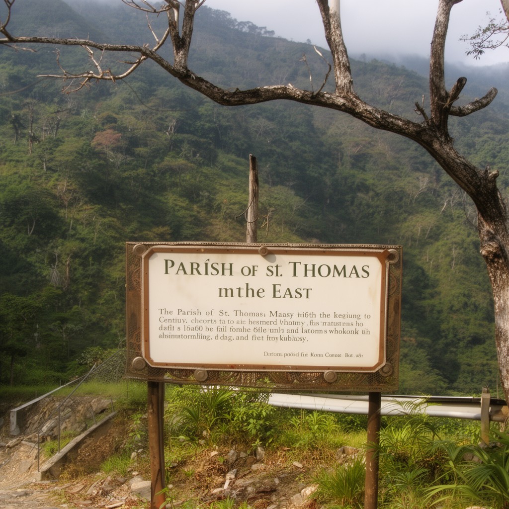 AI-generated illustration of Parish of St. Thomas in the East