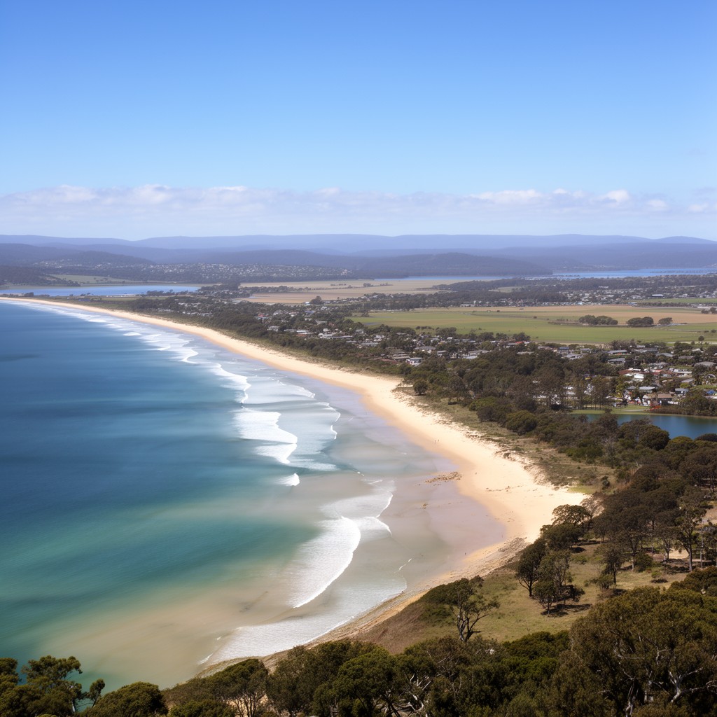 AI-generated illustration of Central Coast