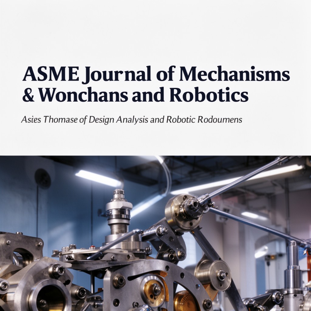 AI-generated illustration of ASME Journal of Mechanisms and Robotics