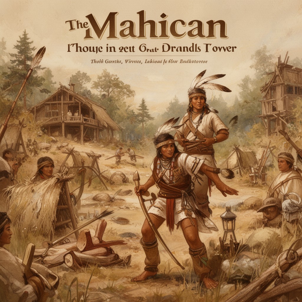 AI-generated illustration of Mahican