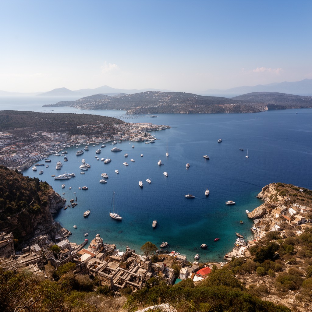 AI-generated illustration of Aegean Sea