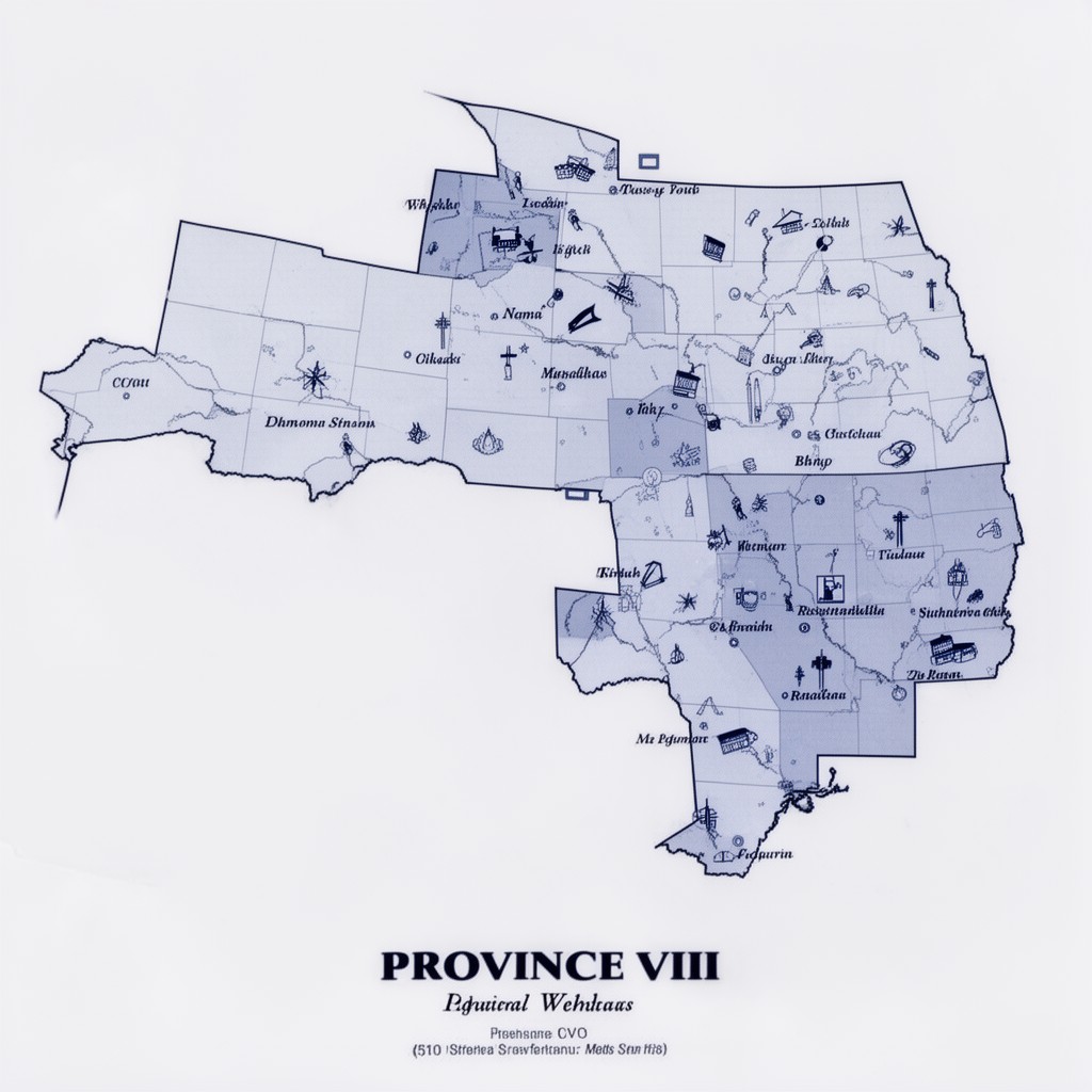 AI-generated illustration of Province VIII