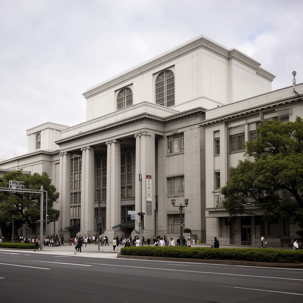 AI-generated illustration of Fukuoka High Court