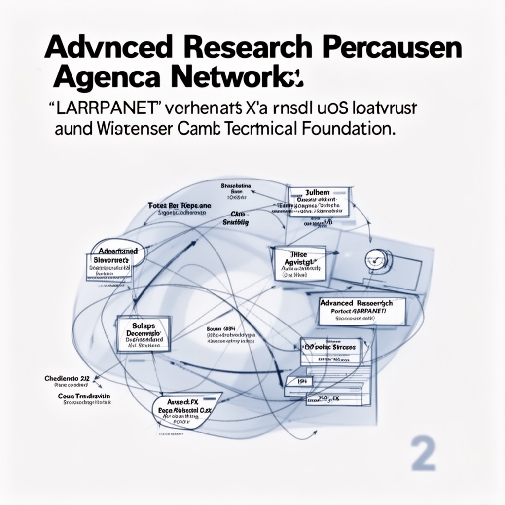 AI-generated illustration of Advanced Research Projects Agency Network