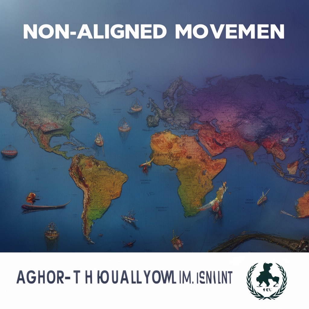 AI-generated illustration of Non-Aligned Movement