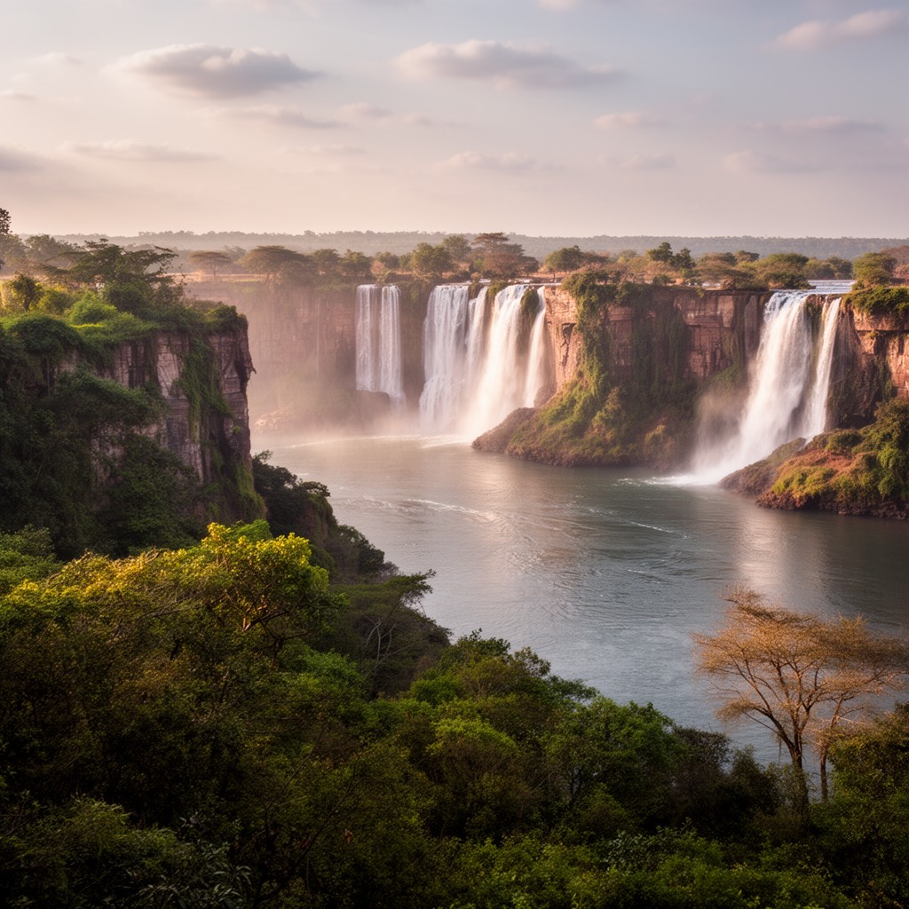 AI-generated illustration of Zambezi River