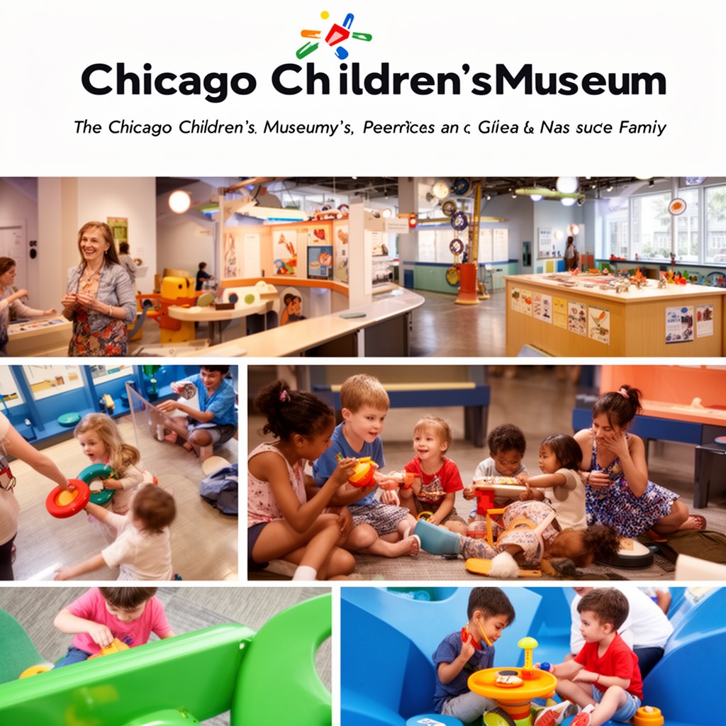 AI-generated illustration of Chicago Children’s Museum