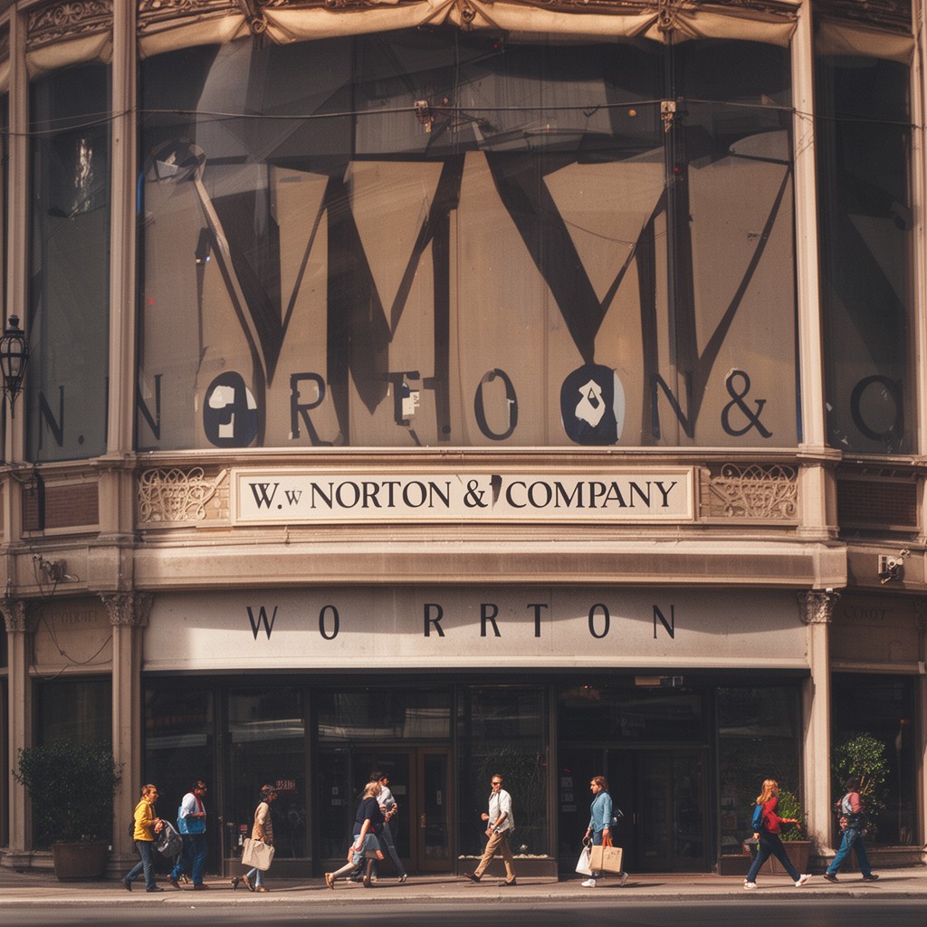 AI-generated illustration of W. W. Norton & Company
