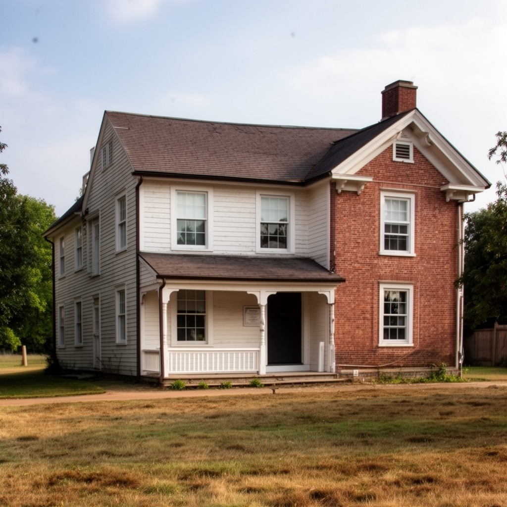 AI-generated illustration of Conklin Farmhouse Museum
