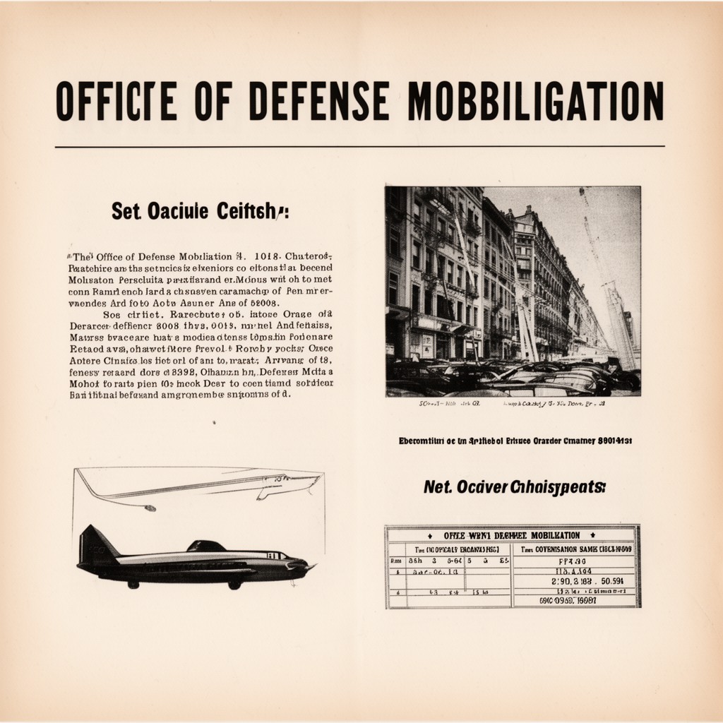 AI-generated illustration of Office of Defense Mobilization