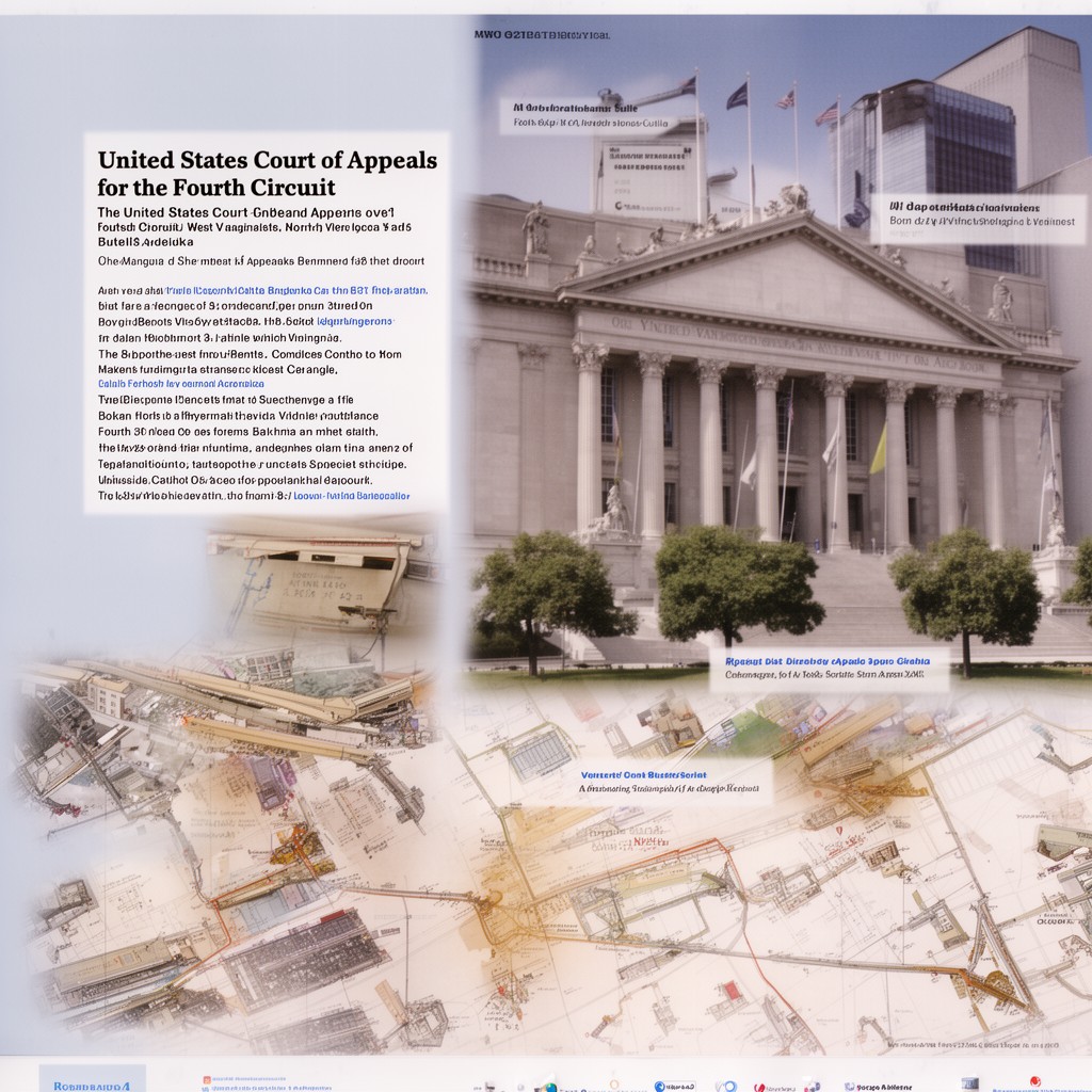 AI-generated illustration of United States Court of Appeals for the Fourth Circuit