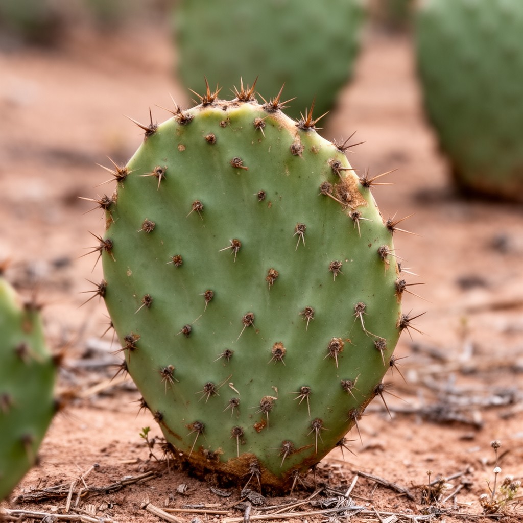AI-generated illustration of nopal cactus