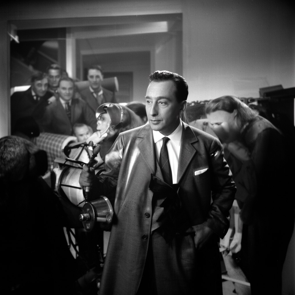 AI-generated illustration of Elia Kazan