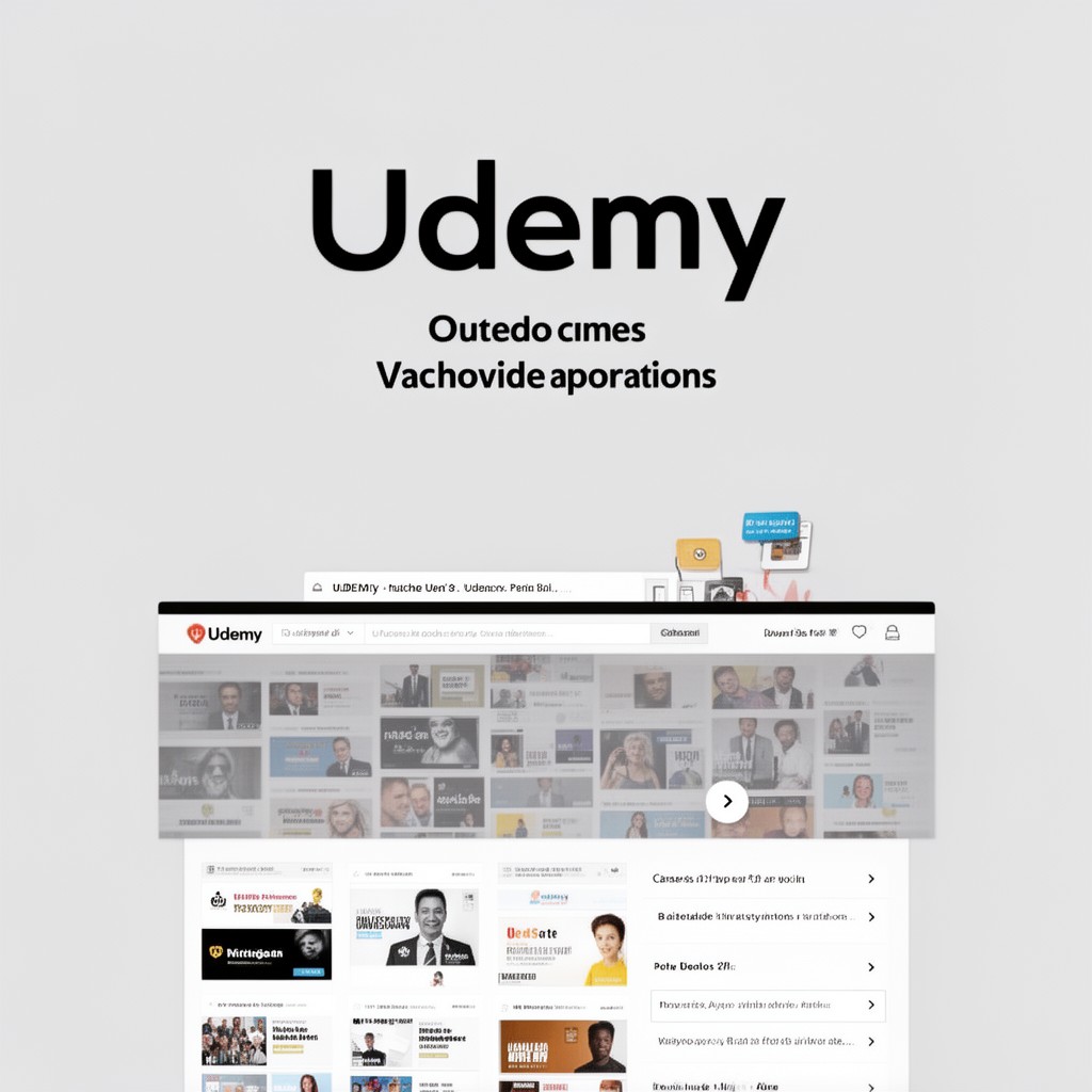 AI-generated illustration of Udemy