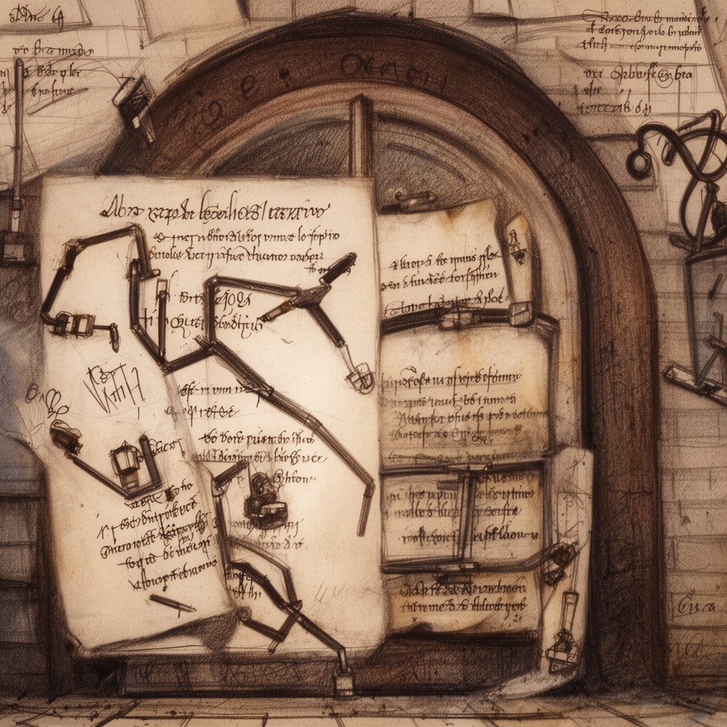AI-generated illustration of Old Dutch