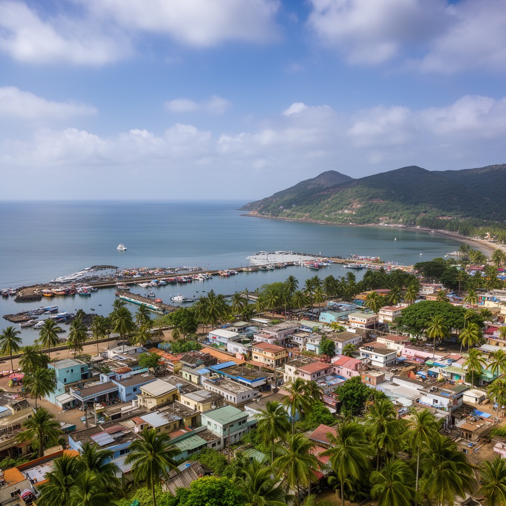 AI-generated illustration of Trincomalee