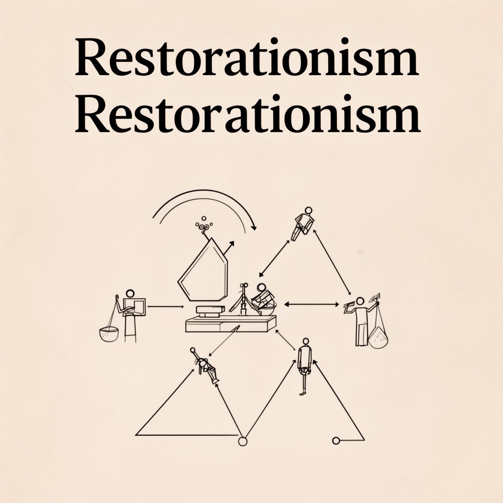 AI-generated illustration of Restorationism