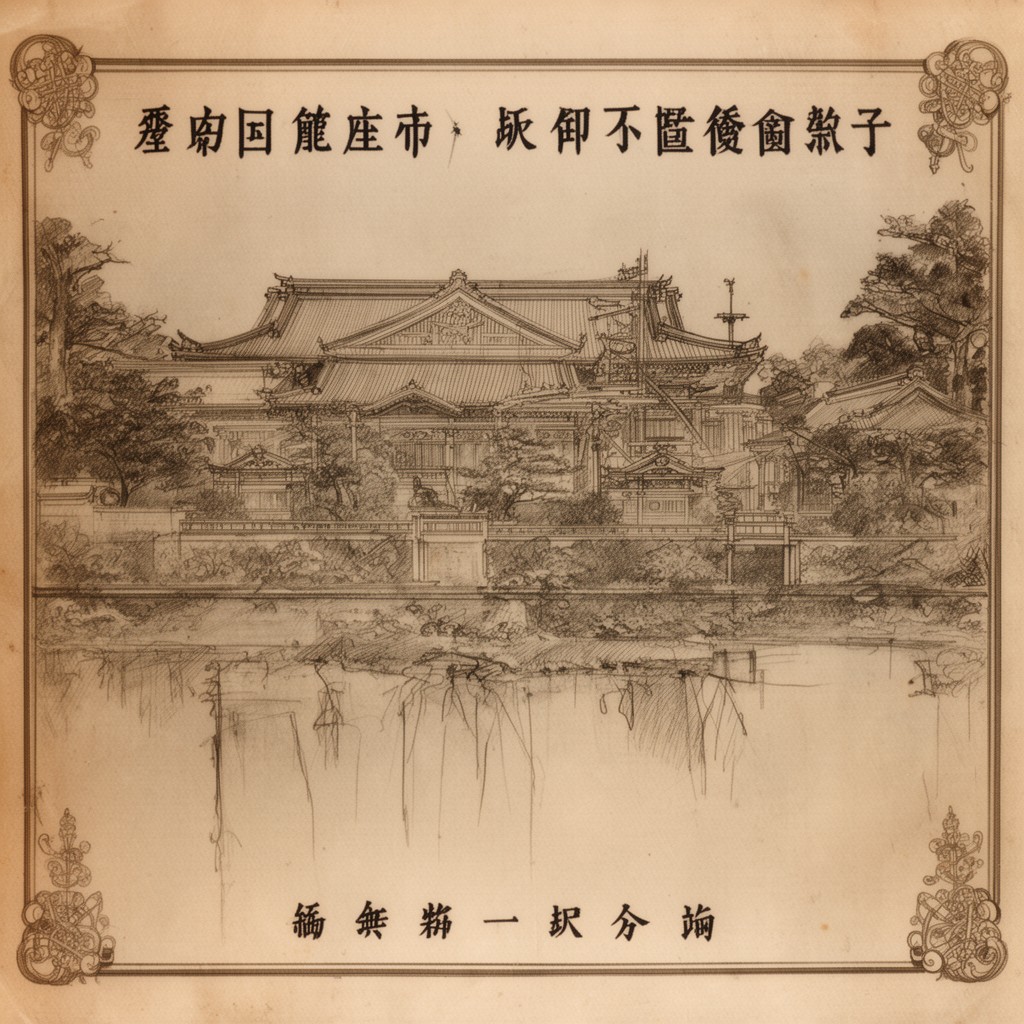 AI-generated illustration of Imperial Household Agency