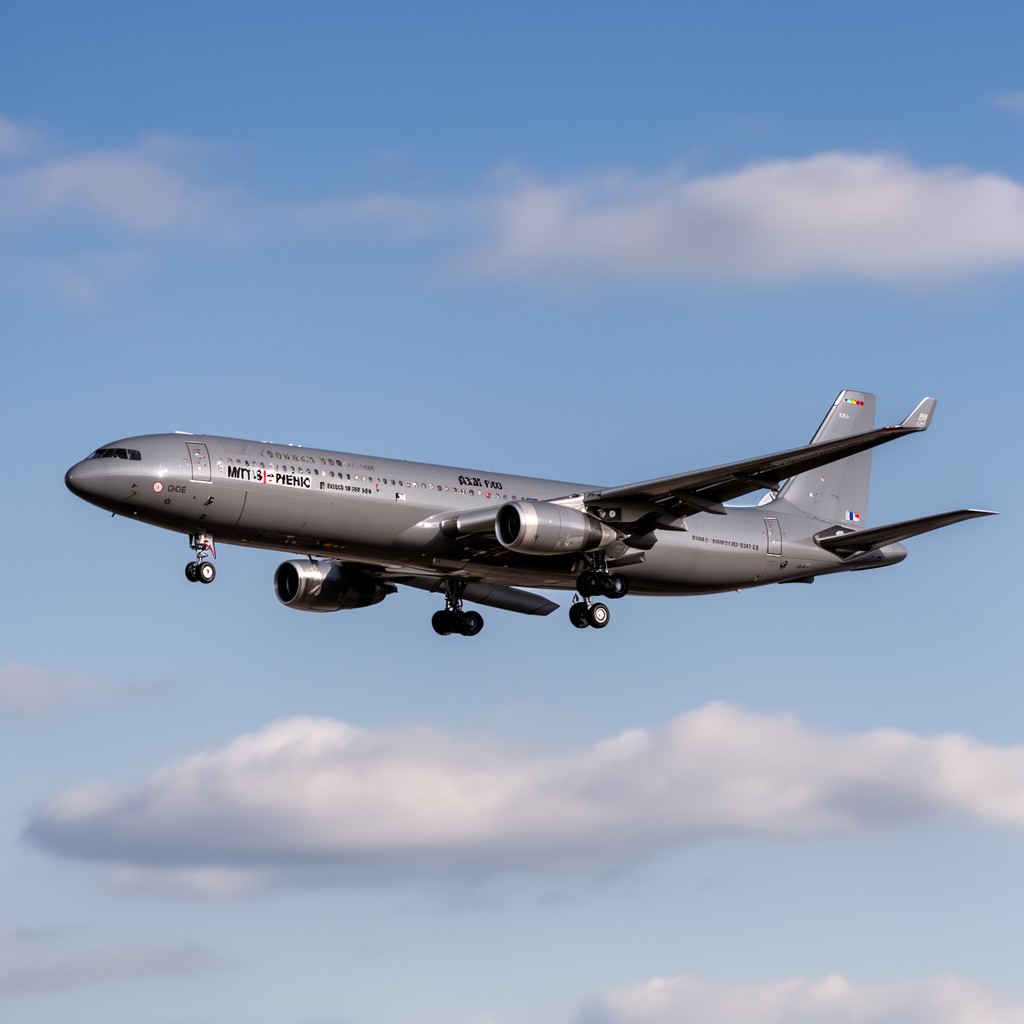 AI-generated illustration of Airbus A330 MRTT Phénix