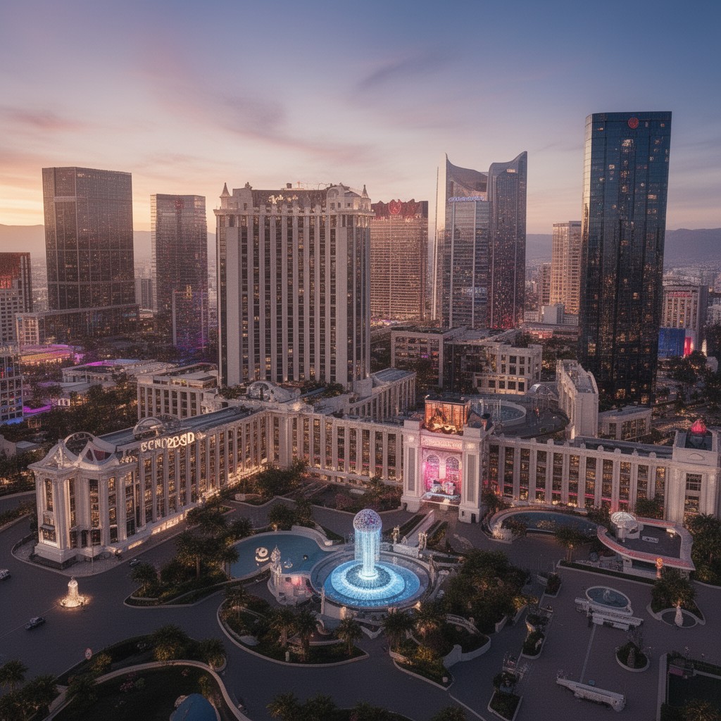 AI-generated illustration of Caesars Entertainment
