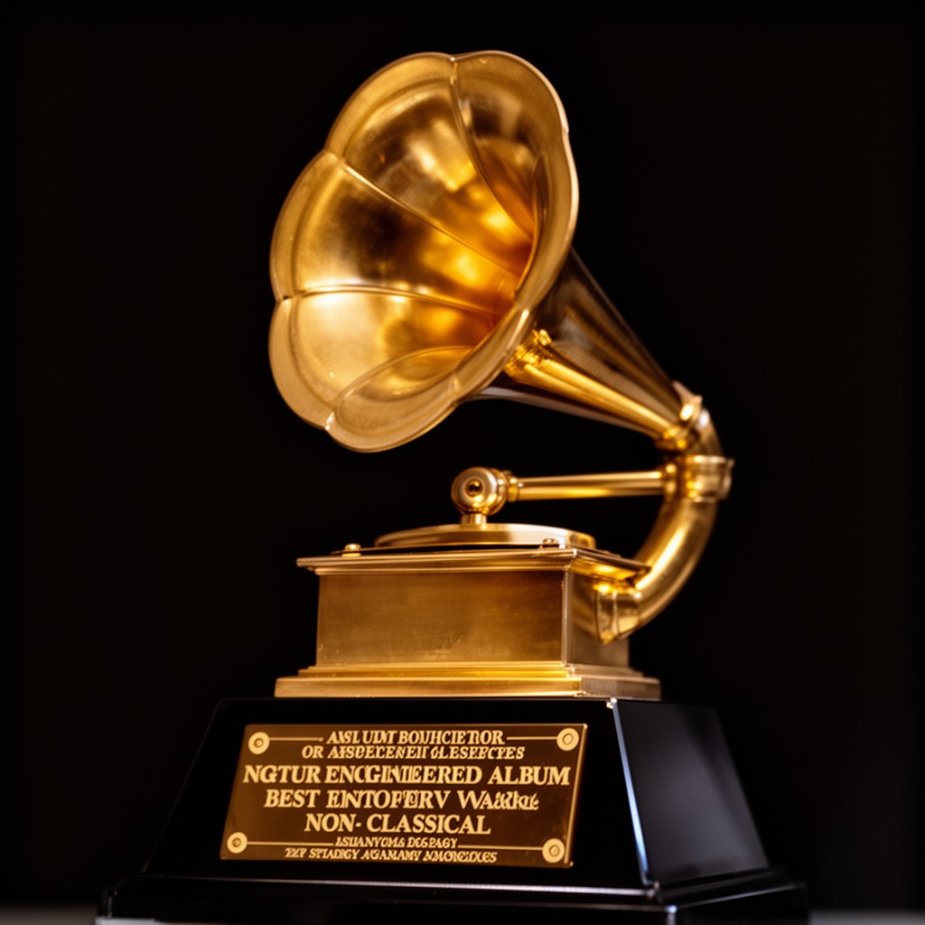 AI-generated illustration of Best Engineered Album, Non-Classical
