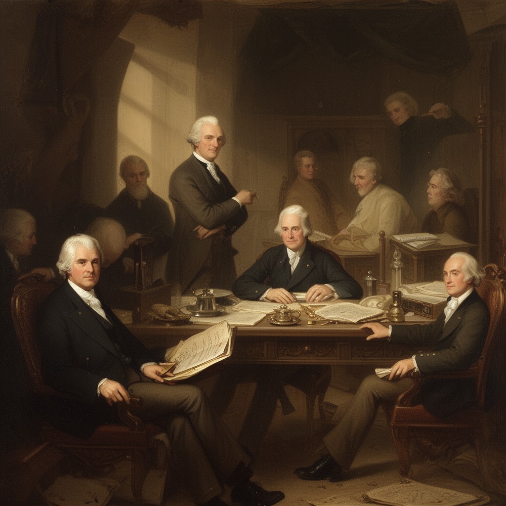 AI-generated illustration of Washington administration