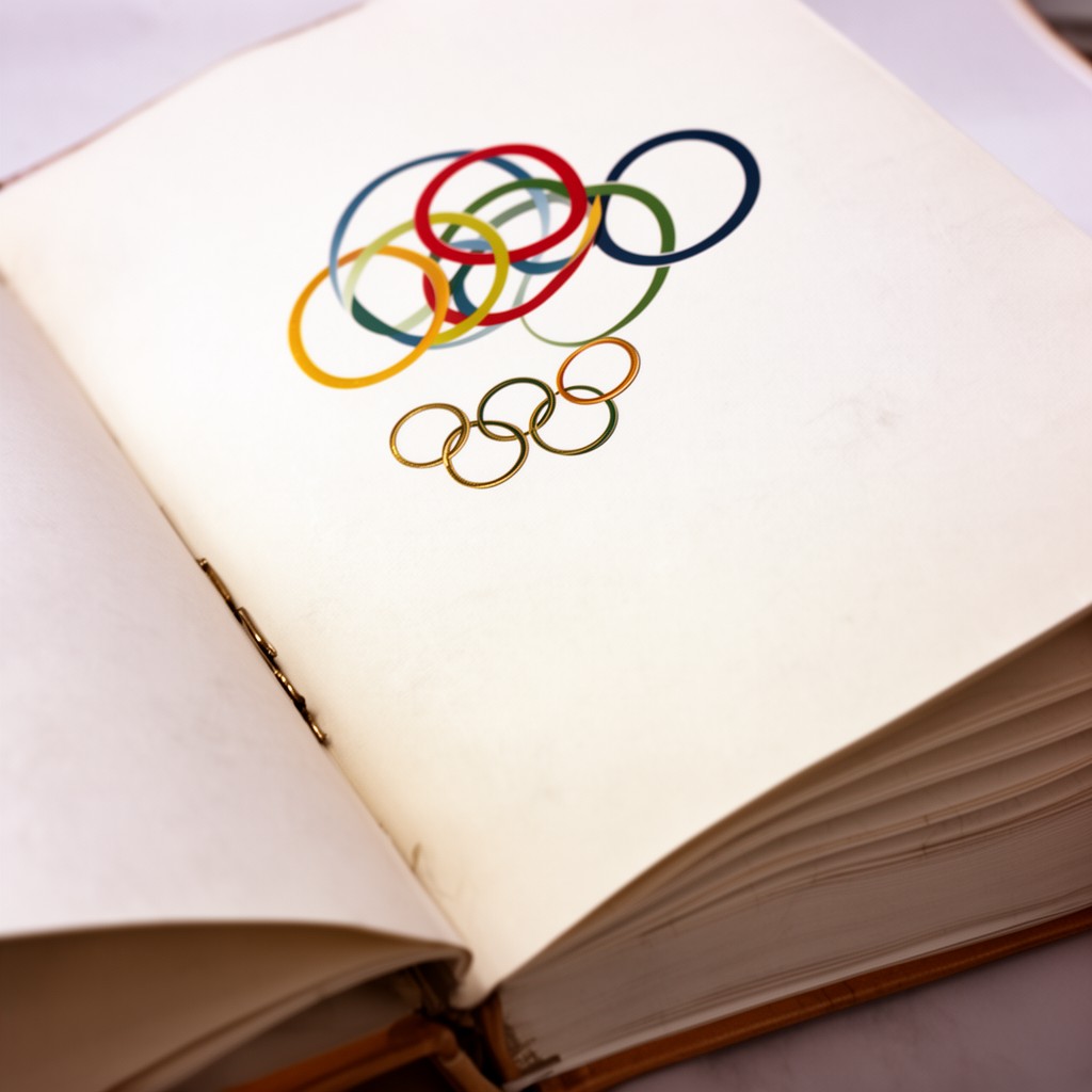AI-generated illustration of Olympic Charter