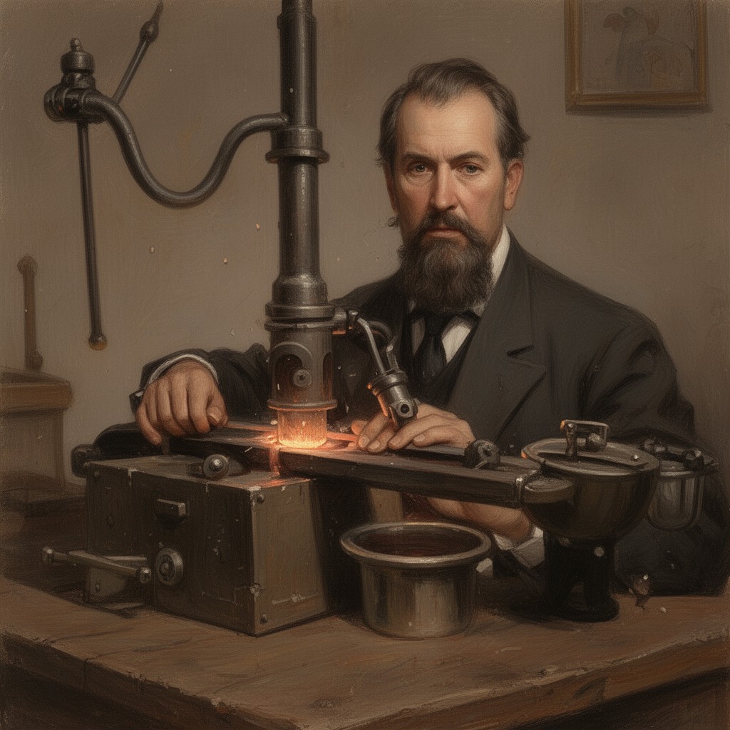 AI-generated illustration of Anthony Bessemer