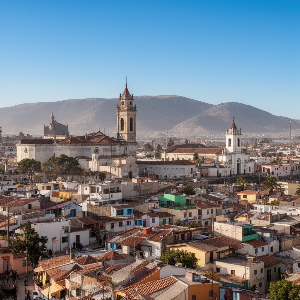 AI-generated illustration of Roman Catholic Archdiocese of La Serena