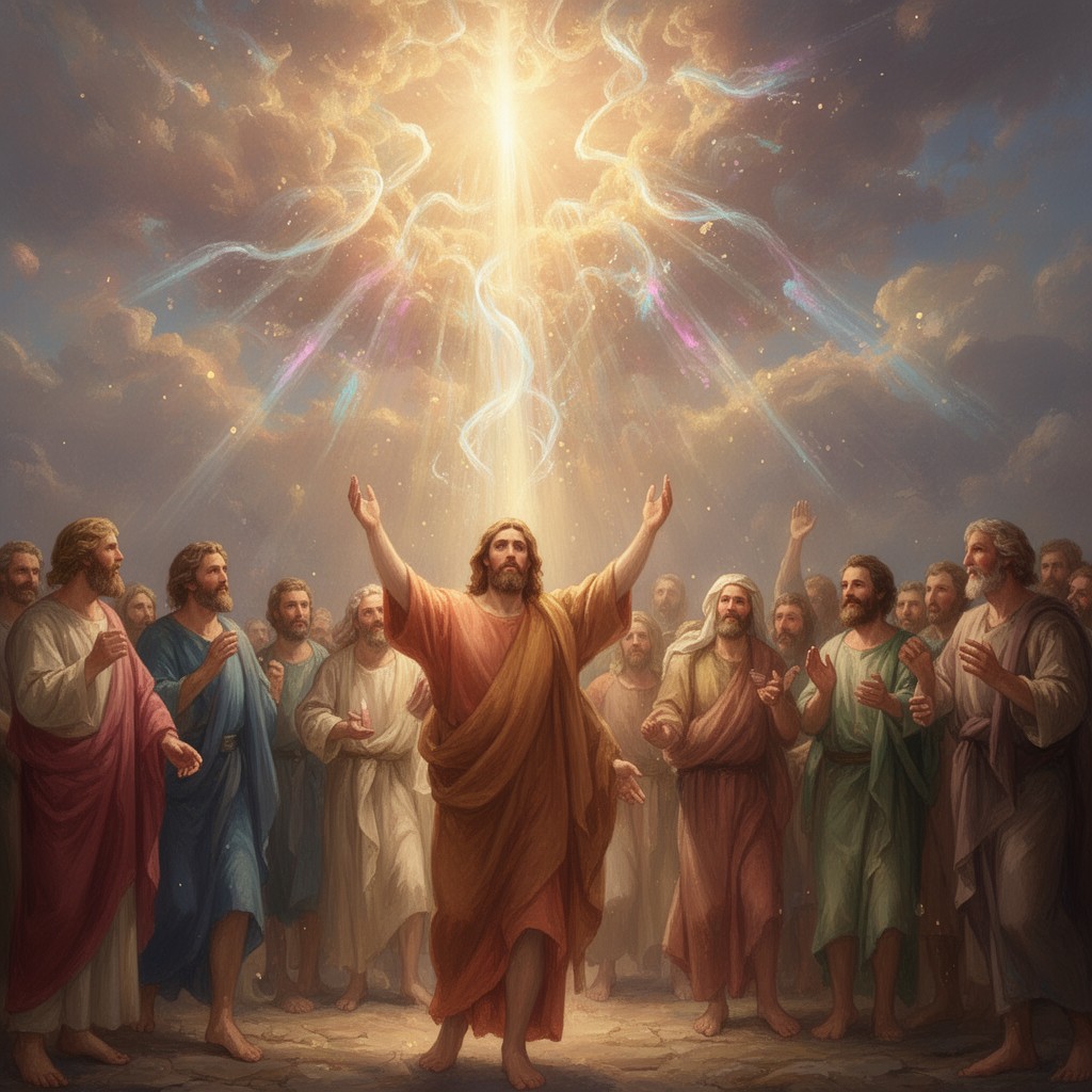 AI-generated illustration of Pentecost